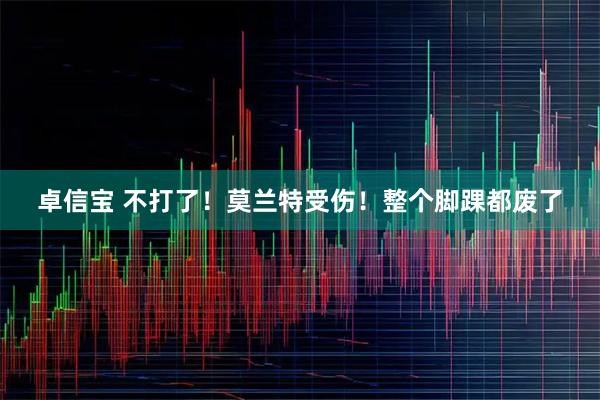 卓信宝 不打了！莫兰特受伤！整个脚踝都废了